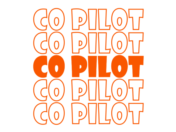 Co Pilot Svg Cut File: A Graphic for Modern Branding