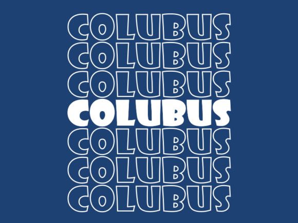 Colubus Svg Cut File Graphics for Print Templates