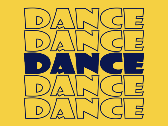 Dance Svg Cut File: A Graphic for Print Templates