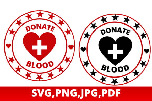 Donate Blood Graphics for Print Templates
