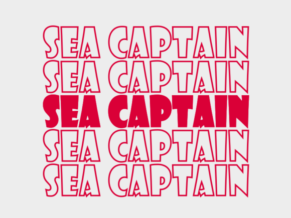 Sea Captain Svg Cut File: A Graphic for Bold Branding