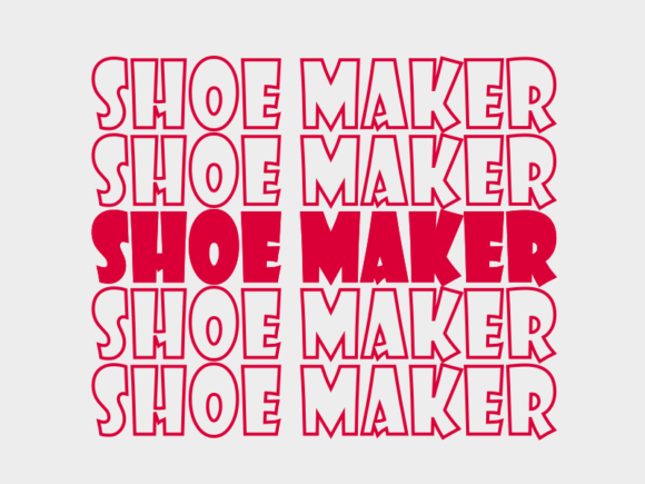 Shoe Maker Svg Cut File Graphics for Print Templates