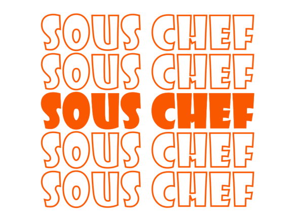 Sous Chef Svg Cut File