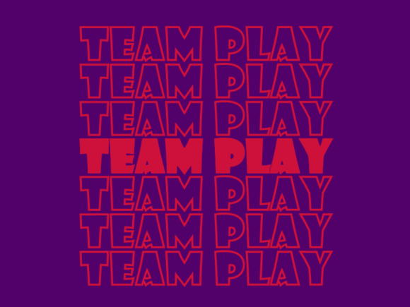 Team Play Svg Cut File: A Graphic Design Asset for Print Templates