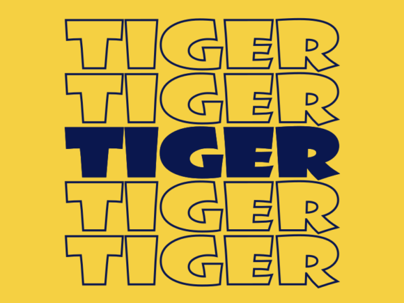 Tiger Svg Cut File: A Graphic for Modern Web Design