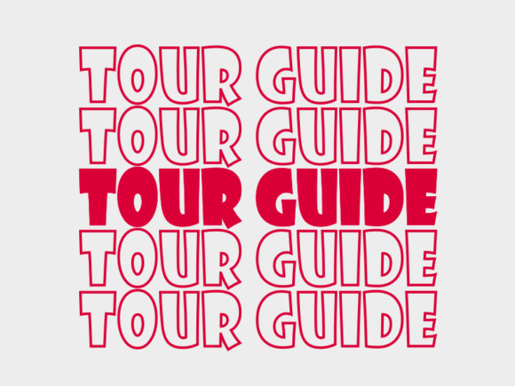 Tour Guide Svg Cut File for Modern Graphics