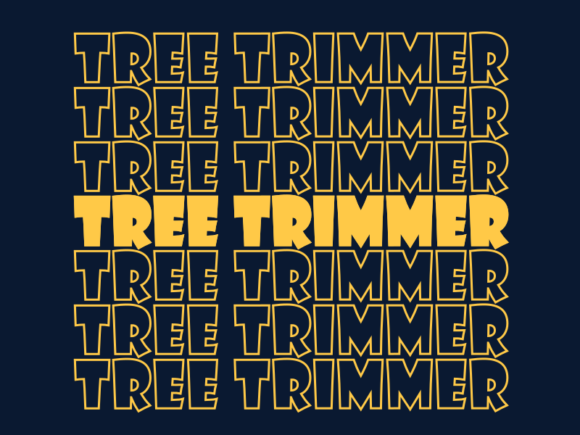Tree Trimmer Svg Cut File Graphics for Print Templates
