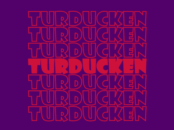 Turducken Svg Cut File Graphics for Print Templates