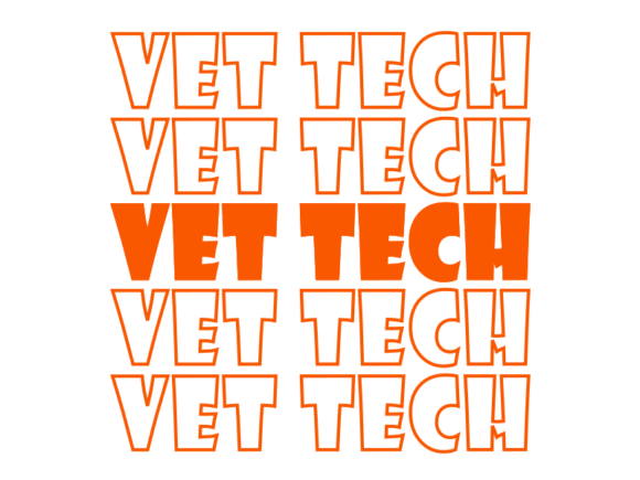 Vet Tech Svg Cut File Graphics for Print Templates