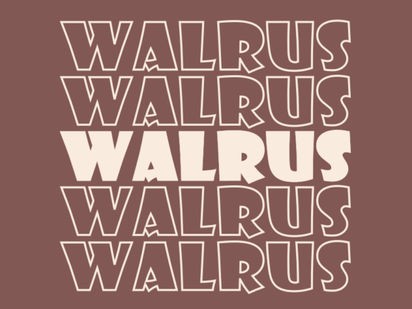 Walrus Svg Cut File: A Graphic for Modern Web Design