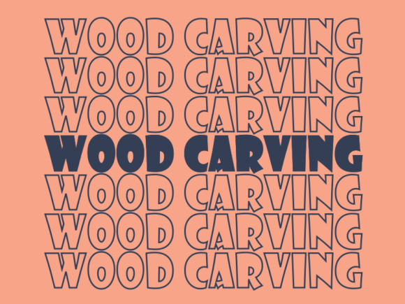 Wood Carving Svg Cut File for Graphic Design