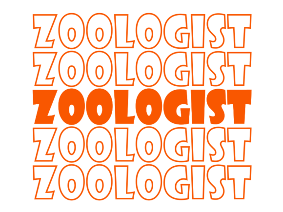 Zoologist Svg Cut File for Print Templates and Graphics